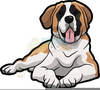 St Bernard Clipart Image