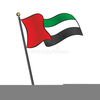 Uae Flag Vector Clipart Image