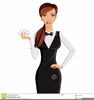 Casino Dealer Clipart Image