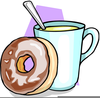 Coffee And Donuts Clipart Free Image