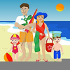 Beach Picnic Clipart Image