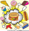 Junk Food Clipart Free Image