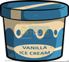 Vanilla Vector Clipart Image