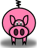 Pink Pig Clip Art