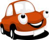 Car With Eyes Clip Art