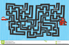 Rat Maze Clipart Image