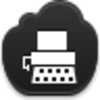 Typewriter Icon Image