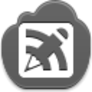 Blog Writing Button Icon Image