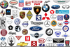 Vehical Emblem Vector Clipart Image