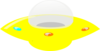 Yellow Ufo Clip Art