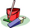 Cleaning Supplies Clip Art