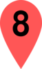 Number 8  Clip Art