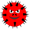 Evil Virus2 Clip Art