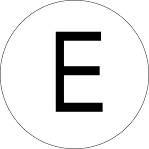 Multiple Choice E Clip Art