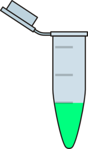 Eppendorf Green Fluorescence Clip Art