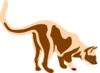 Sniffing Cat Clip Art