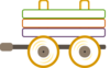 Loco Train Carriage Clip Art