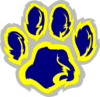 Willard Wildcat Paw Clip Art