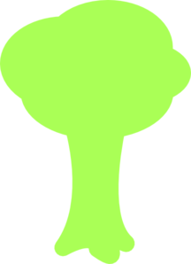 Tree Green Silhouette Clip Art