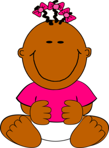 Asian Baby Girl Clip Art