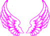 Pink Guardian Angel Wings Clip Art