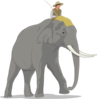 Elephant Side Clip Art