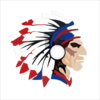 Indian Head Outline Clip Art