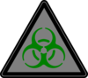 Green Biohazard Clip Art