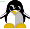 Mr. Penguin Clip Art
