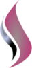 Blue Silver Flame Clip Art