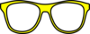 Yellow Glasses Clip Art