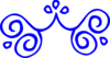 Blue Swirl Clip Art