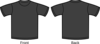 Blank Grey T-shirt Clip Art