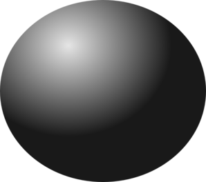 Black Ball Clip Art