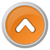 Orange Arrow Up Button Clip Art