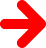 Red Right Arrow Clip Art