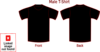 Tshirt Template Clip Art