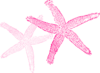 Pink Starfish Clip Art