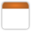 Orange Calendar Icon Clip Art