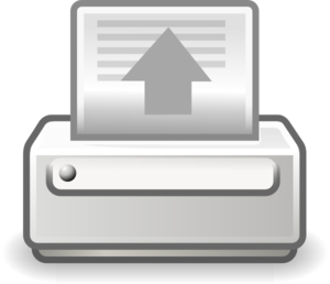 Document Print Clip Art