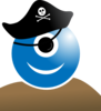 Alien Pirate Clip Art