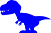 Blue Trex Clip Art