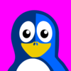 Blue Penguin Clip Art