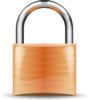 Padlock Orange Clip Art