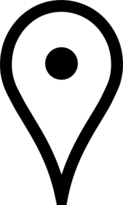 White Google Map Pin Clip Art