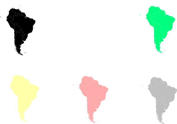 South America Map Clip Art At Clker Vector Clip Art Online