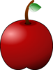 Red Apple  Clip Art