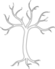 White Tree Clip Art