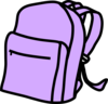 Backpack Clip Art