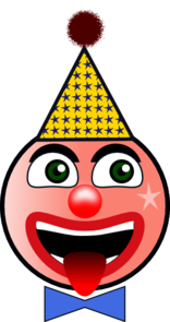 Clown Humor Clip Art